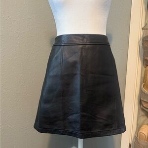 Gianni Bini Black A-Line Mini Skirt Cocktail